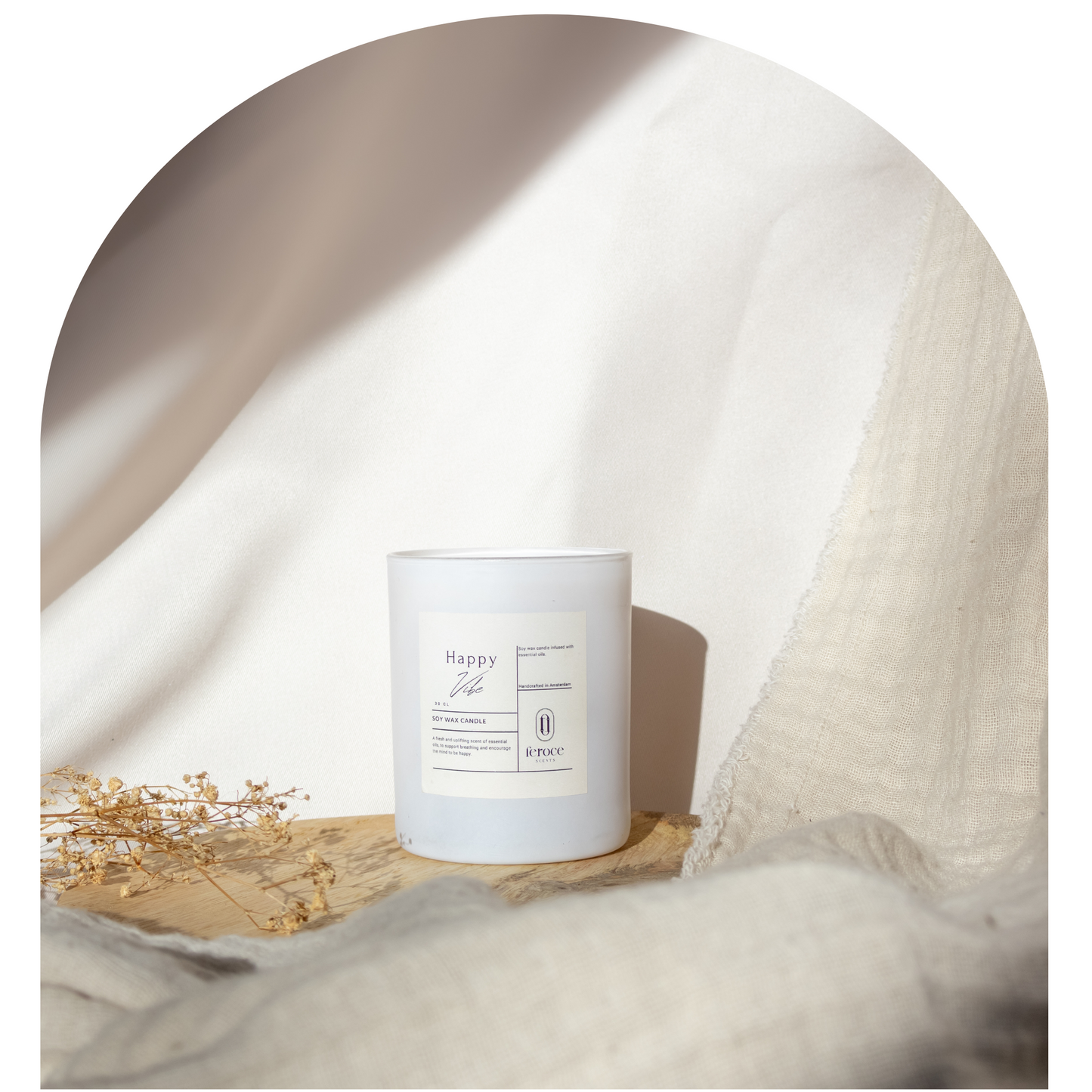 Happiness Candle