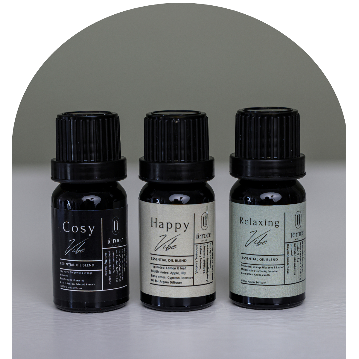 Fragrance oil set